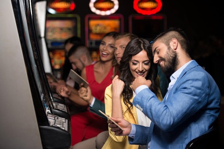 Pantauan layar event turnamen live casino dengan banyak peserta aktif